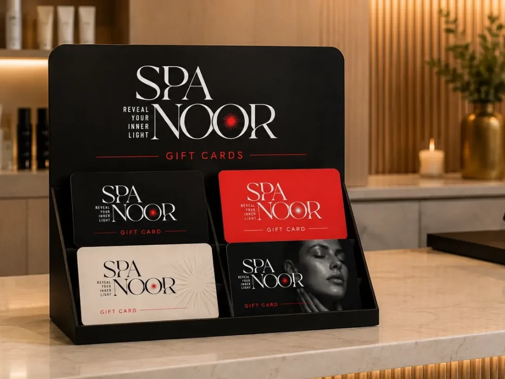 Gift Cards for Men and Women on Any Medspa services at Spa Noor in Fall River